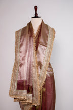 Banarasi Handloom Tissue Silk Saree - ATIS0606