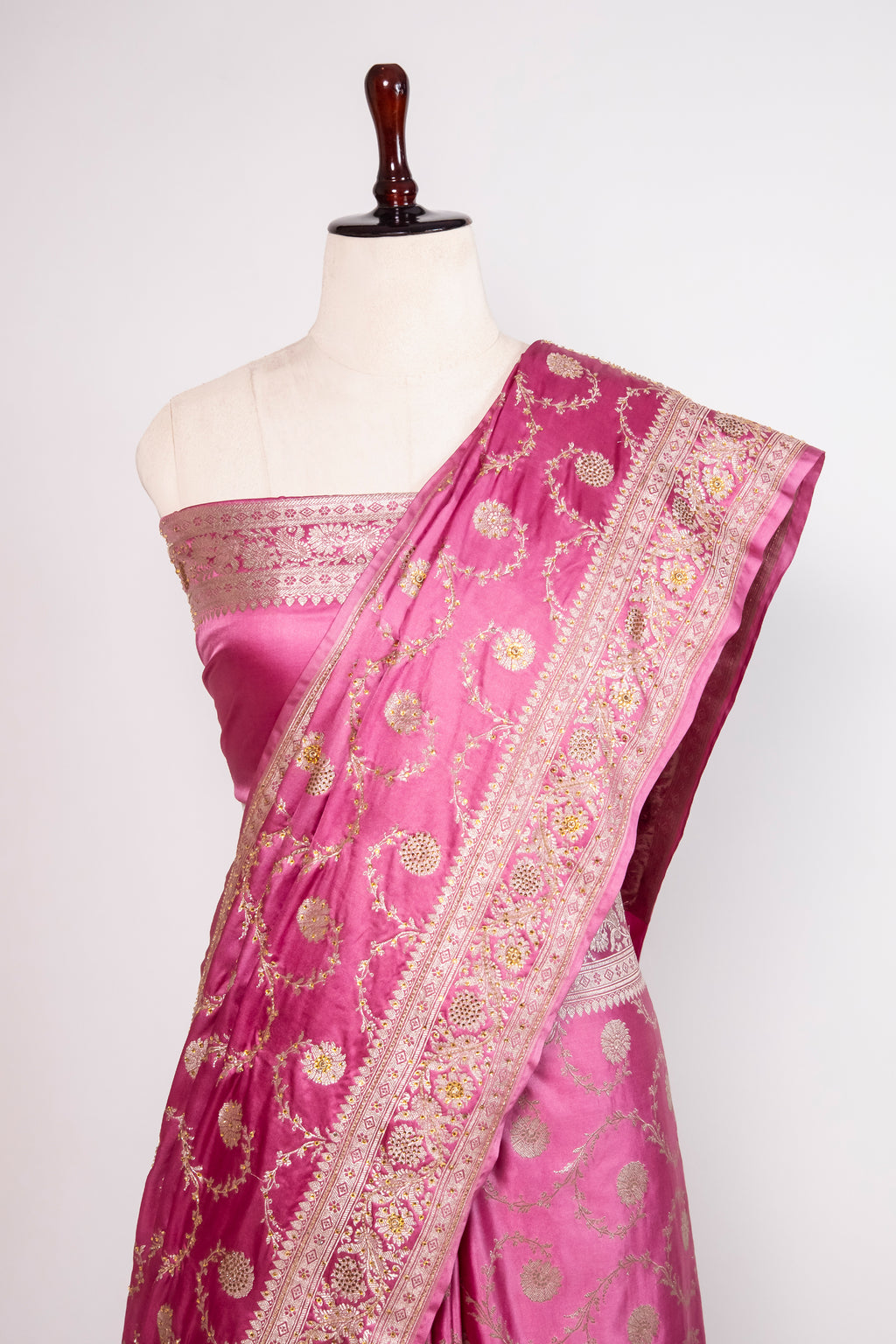 Banarasi Mashru Silk Saree - AMAS2737