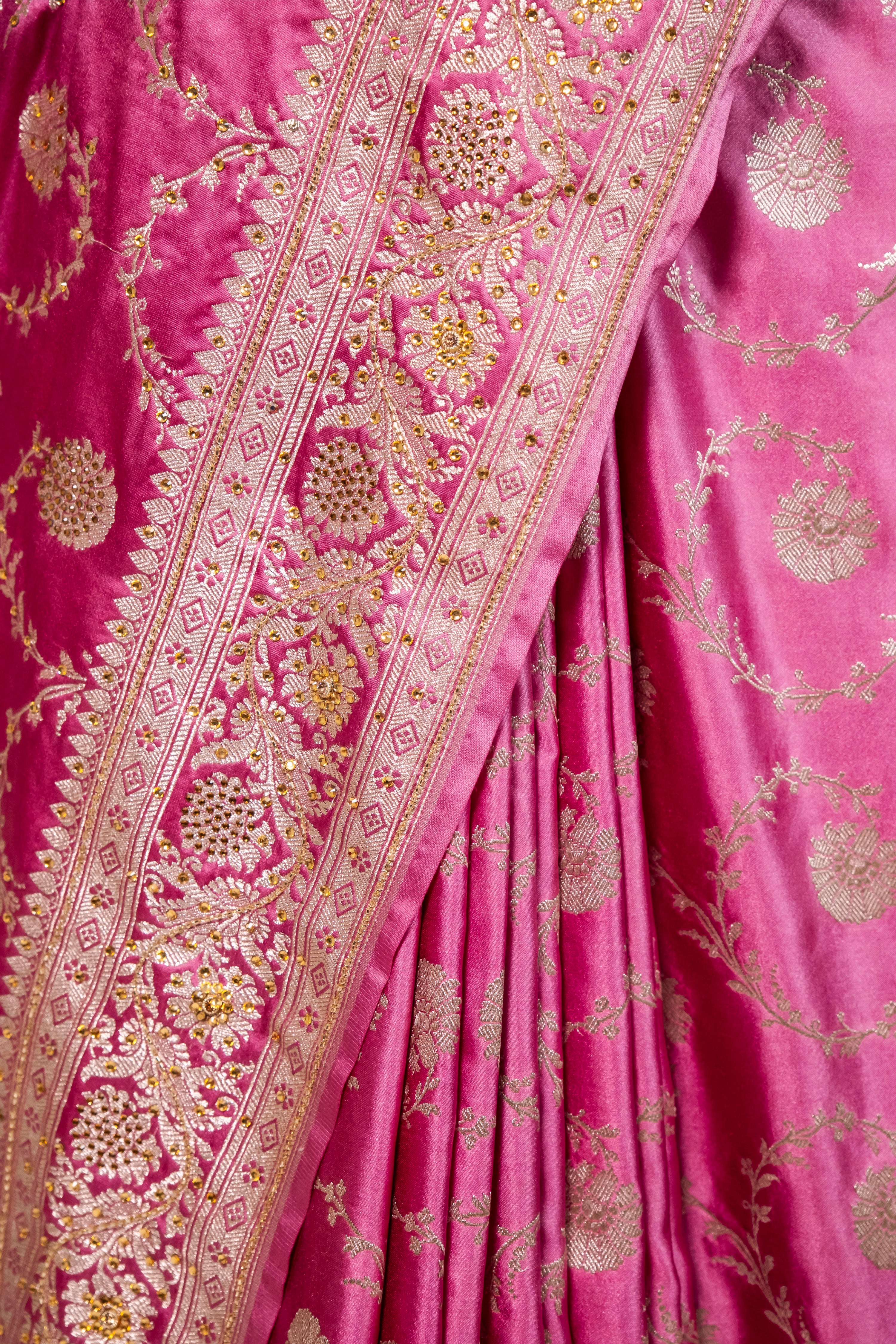 Banarasi Mashru Silk Saree - AMAS2737
