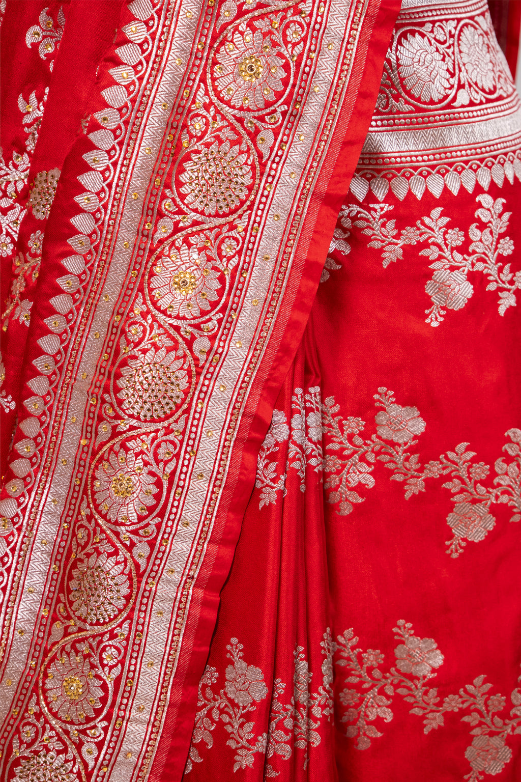 Banarasi Mashru Silk Saree - AMAS2838