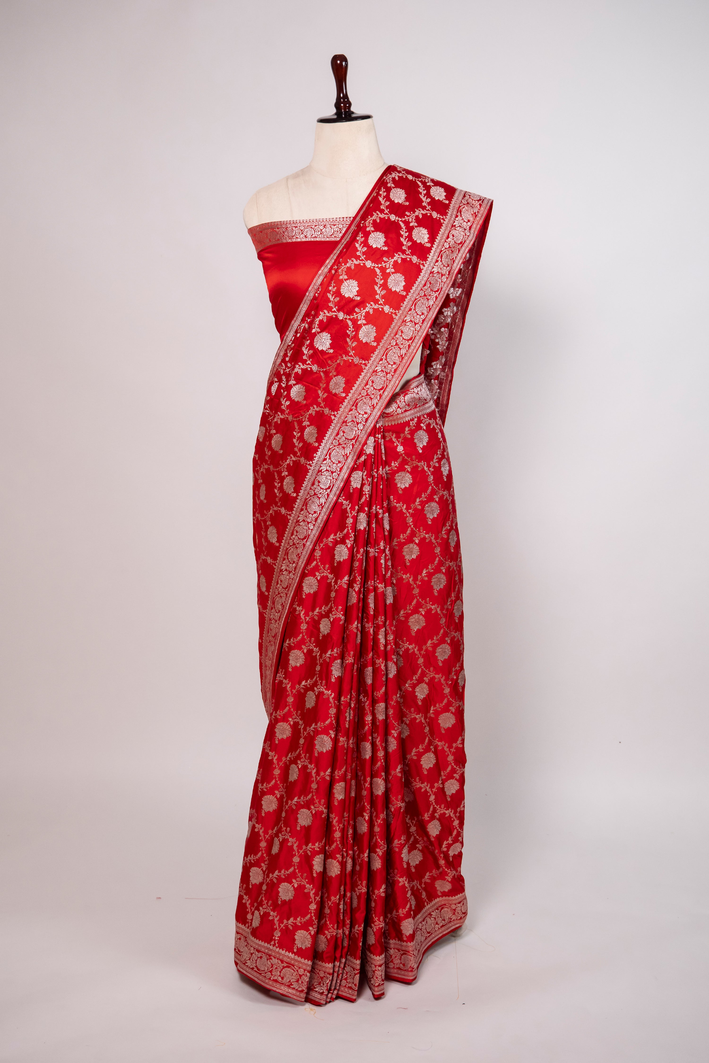 Banarasi Mashru Silk Saree - AMA21040