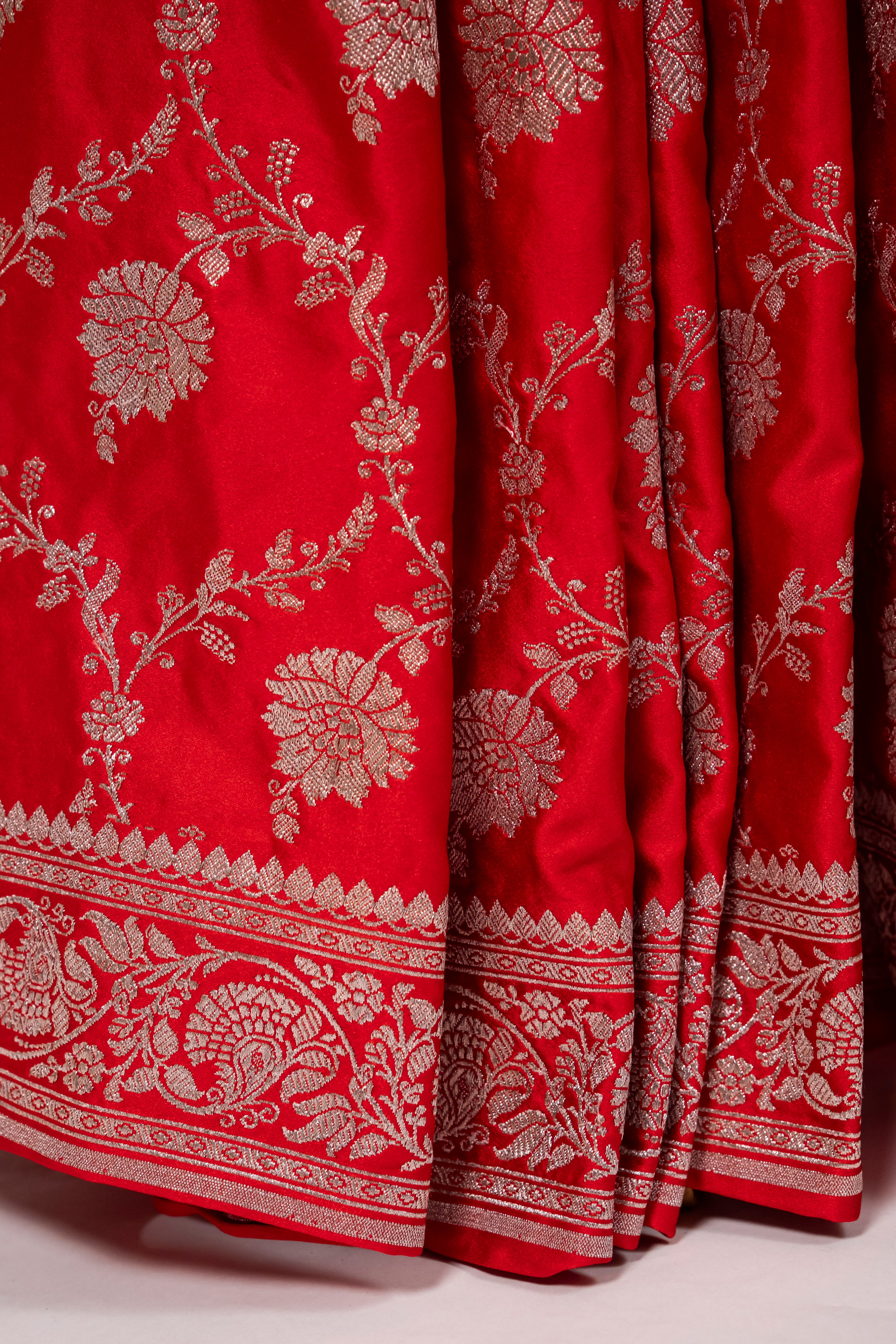 Banarasi Mashru Silk Saree - AMA21040