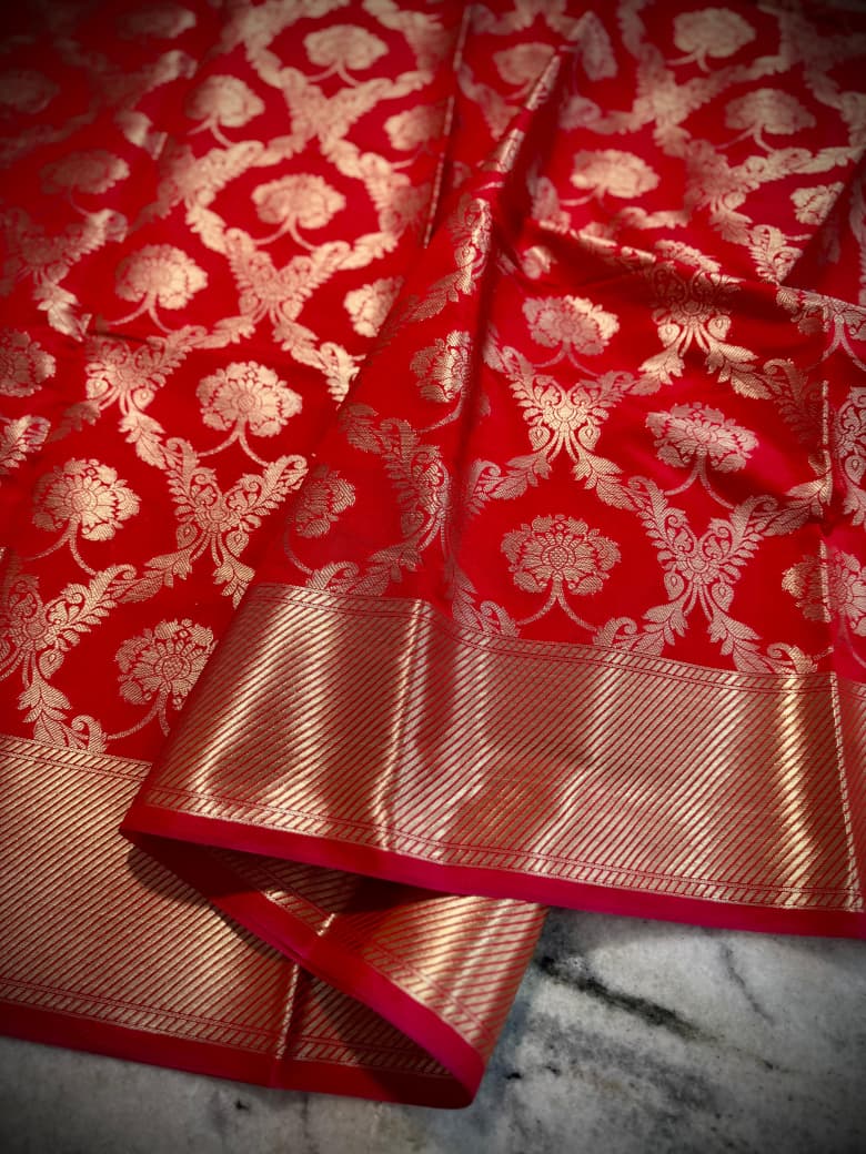 Banarasi Mashru Silk Saree-BMRDKB01
