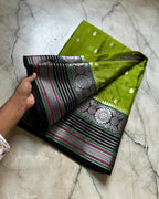 Banarasi Double Dupion Silk Saree - BDDGB01