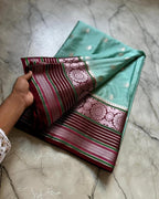 Banarasi Double Dupion Silk Saree - BDDBM02