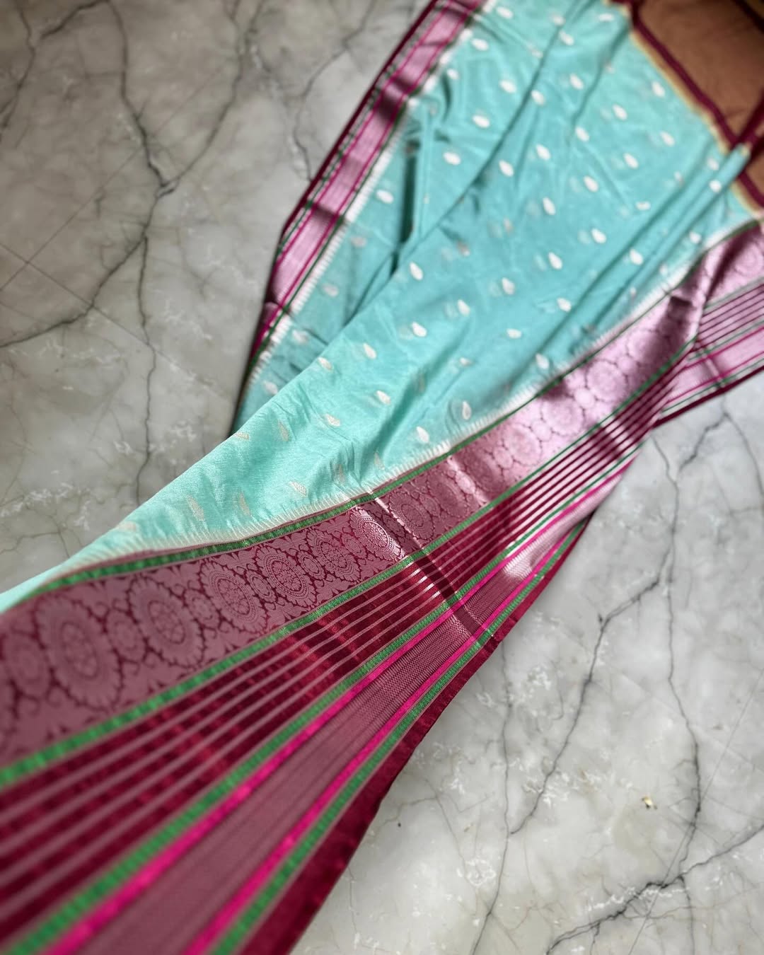 Banarasi Double Dupion Silk Saree - BDDBM02