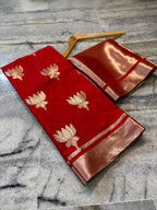 Banarasi Mashru Silk Saree-BMRGL01