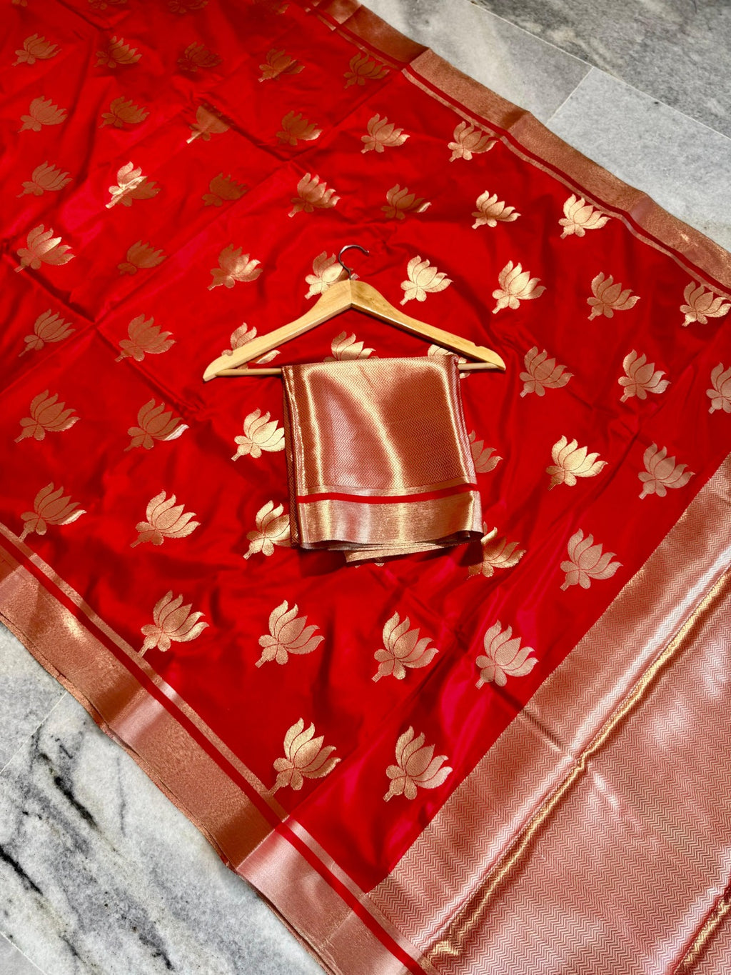 Banarasi Mashru Silk Saree-BMRGL01
