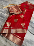 Banarasi Mashru Silk Saree-BMRGL01