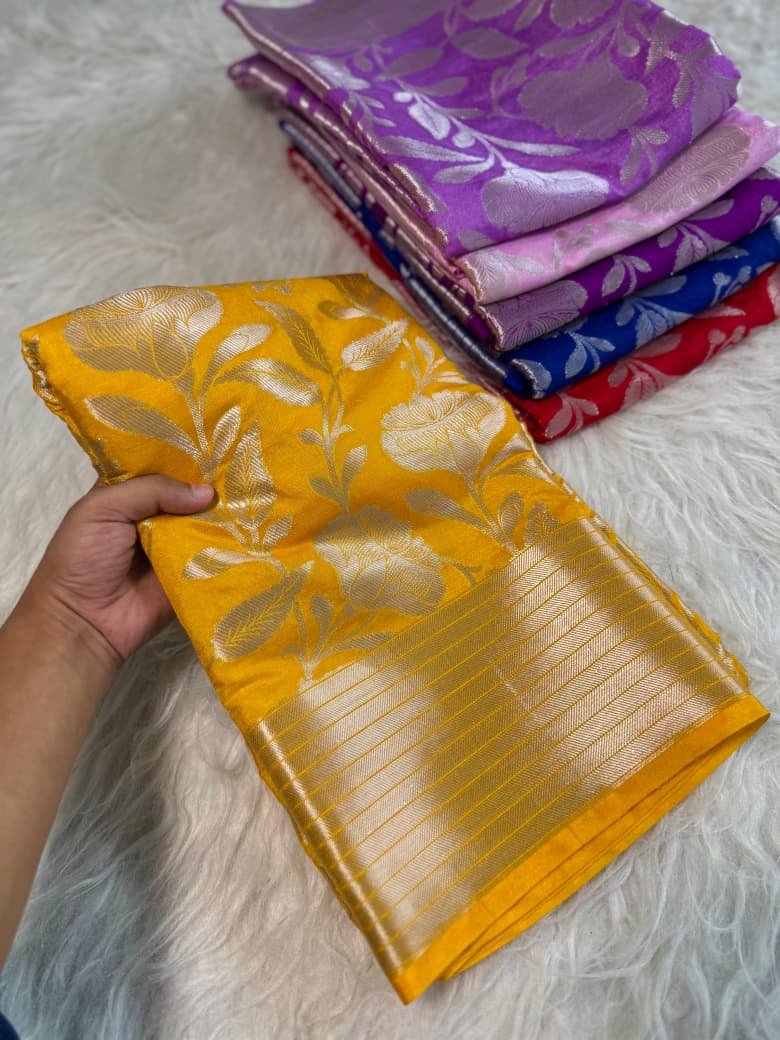 Banarasi Katan Silk Saree-BKTYSL03