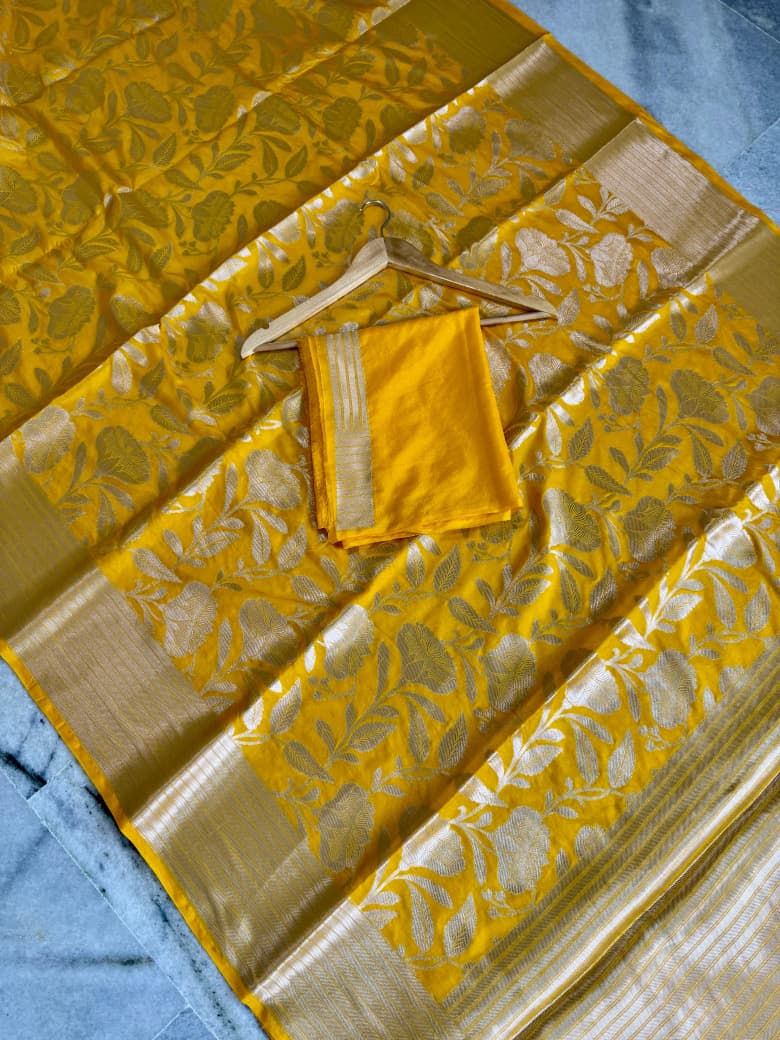Banarasi Katan Silk Saree-BKTYSL03