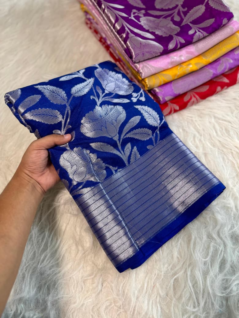 Banarasi Katan Silk Saree-BKTBSL02