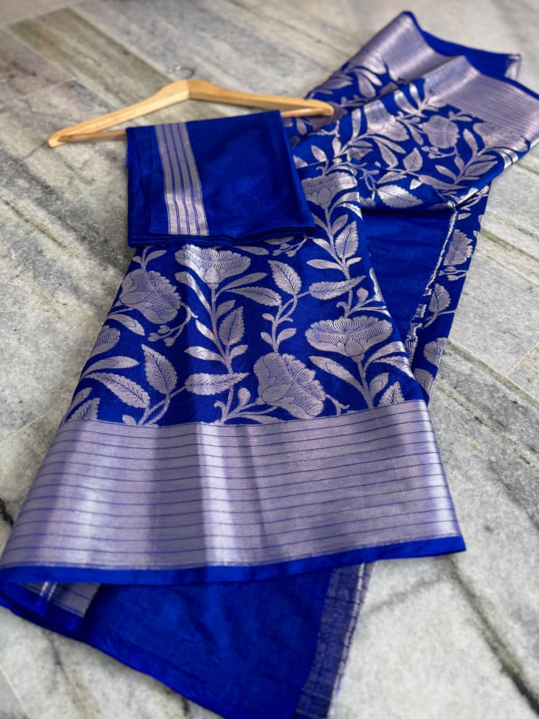 Banarasi Katan Silk Saree-BKTBSL02