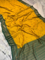 Banarasi Chinia Silk Saree-BCNYGR04