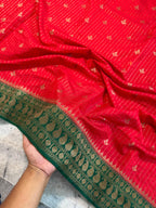 Banarasi Chinia Silk Saree-BCNRDG03