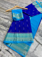 Banarasi Chinia Silk Saree-BCNRBSB02