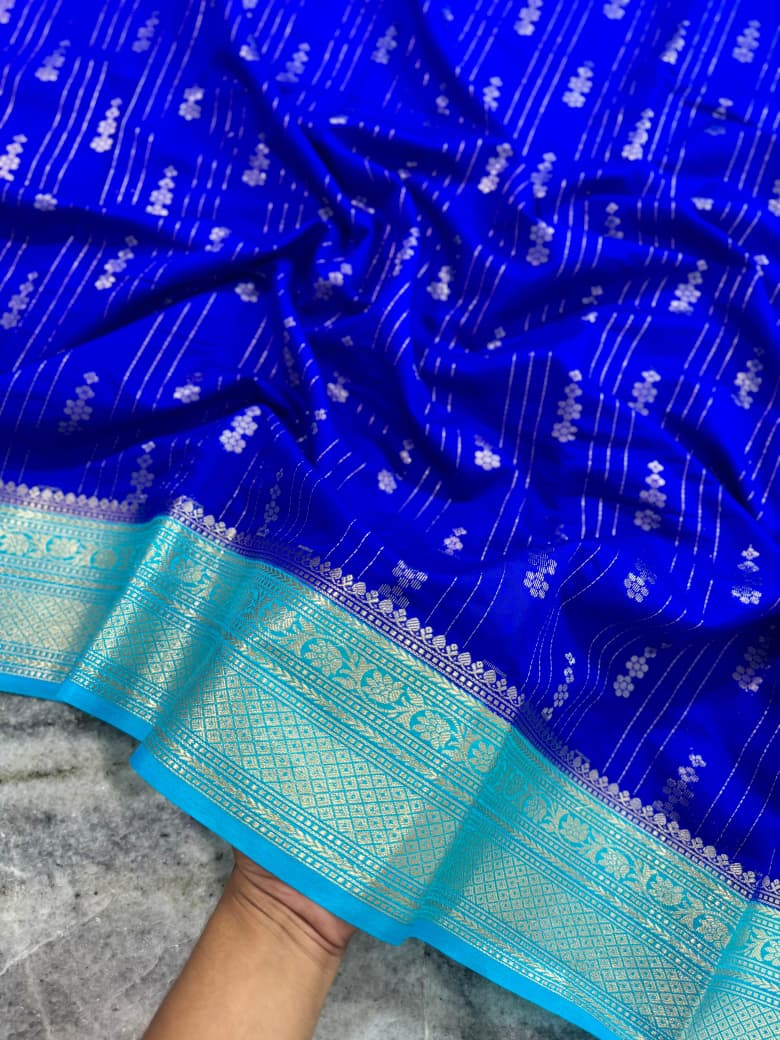 Banarasi Chinia Silk Saree-BCNRBSB02