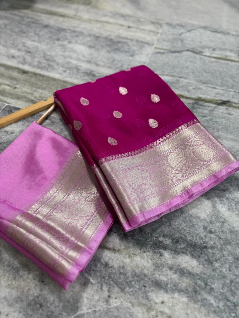 Banarasi Warm Silk Saree-BWSRP02