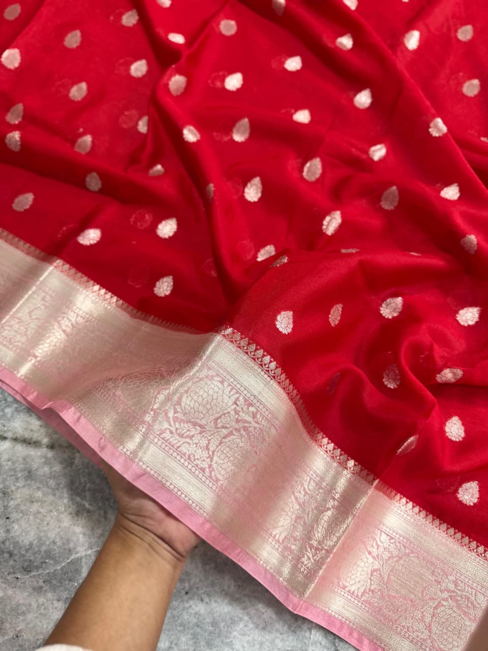 Banarasi Warm Silk Saree-BWSRD03