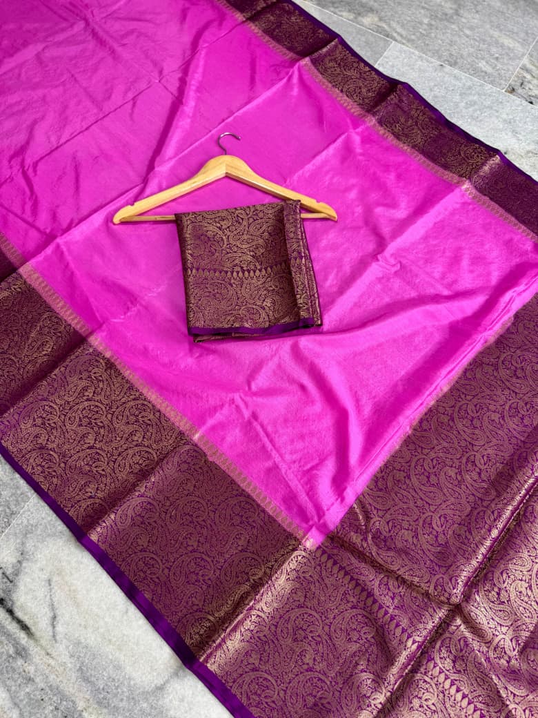 Banarasi Double Dupion Silk Saree - BDPSPM1