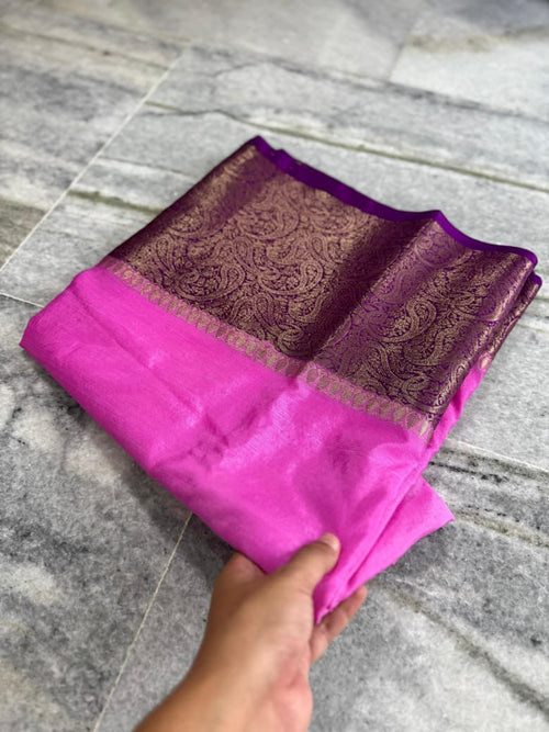 Banarasi Double Dupion Silk Saree - BDPSPM1