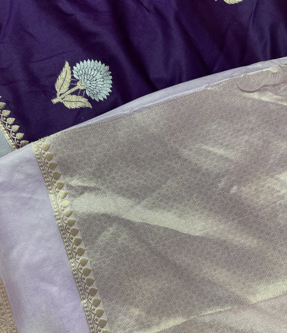 Banarasi Semi Dupion Warm Silk Saree - BSDWSP1