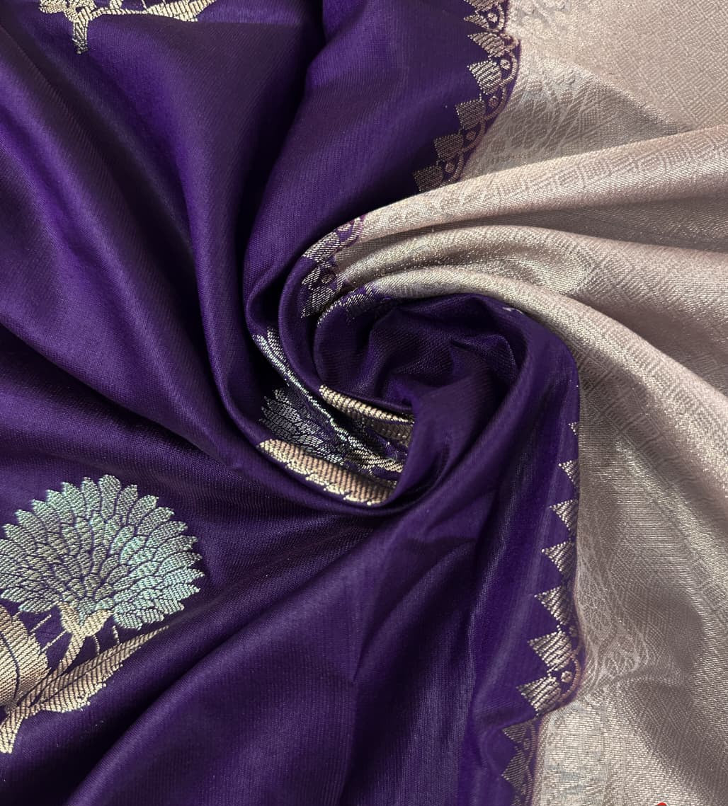 Banarasi Semi Dupion Warm Silk Saree - BSDWSP1