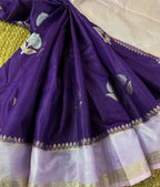 Banarasi Semi Dupion Warm Silk Saree - BSDWSP1