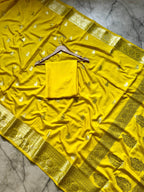 Banarasi Georgette Silver Zari Saree - BHSZY01