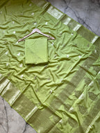 Banarasi Georgette Silver Zari Saree - BHSZG01