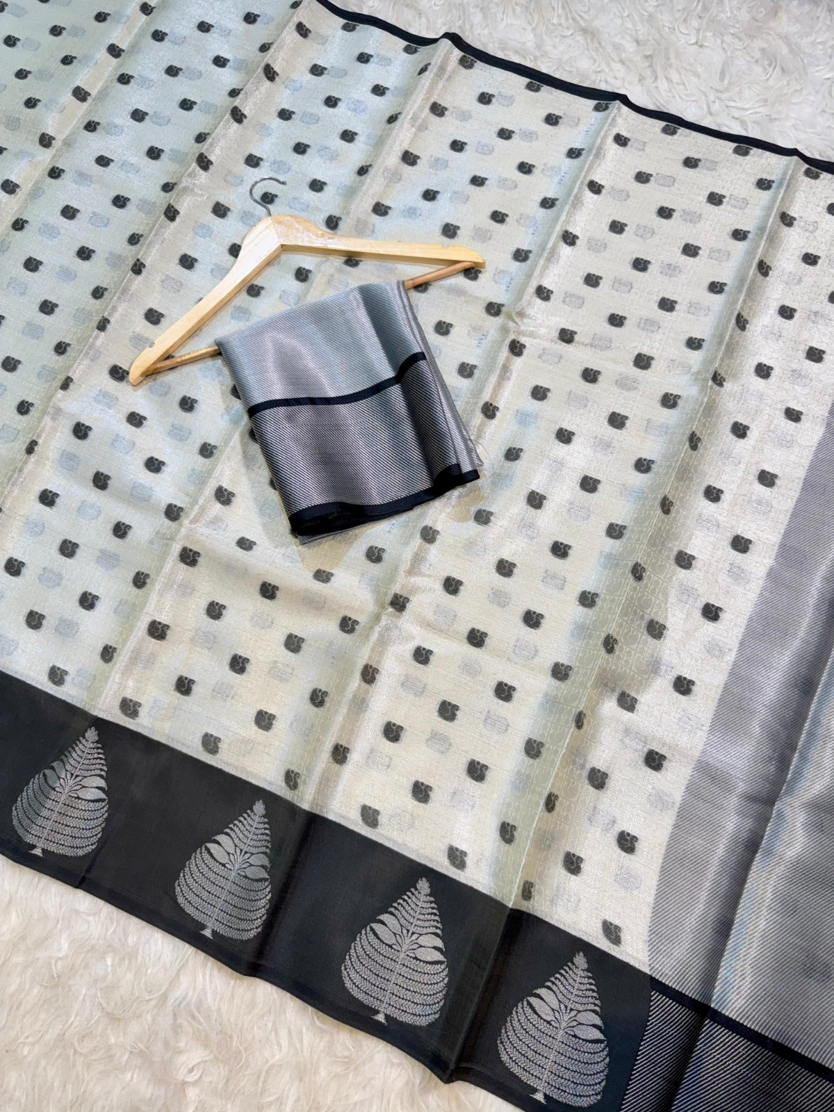 Banarasi Soft Katan Silk Tissue Saree -BKSTBW1