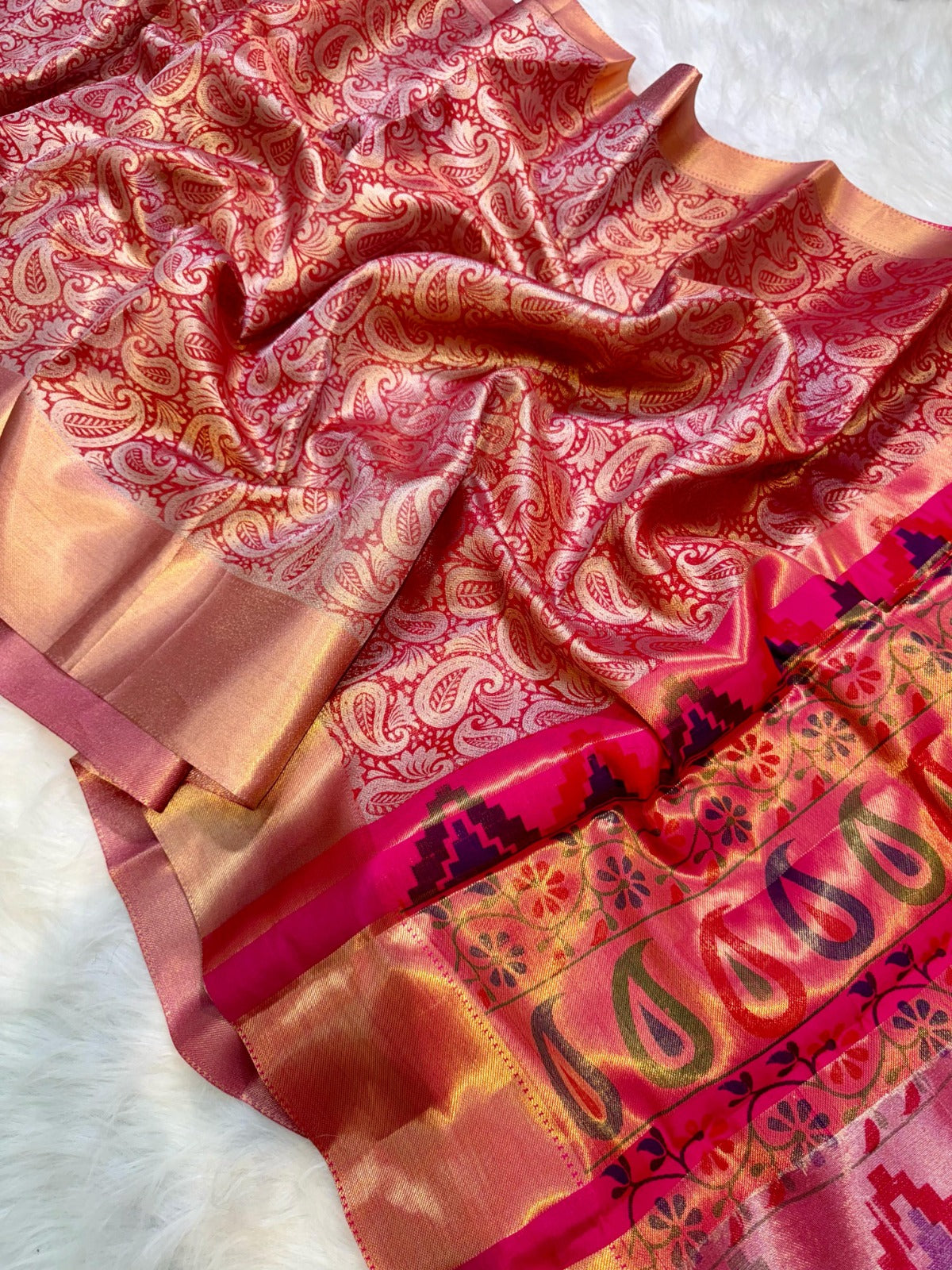 Banarasi Soft Tissue Silk Saree with Digital Print - BSTPDP1