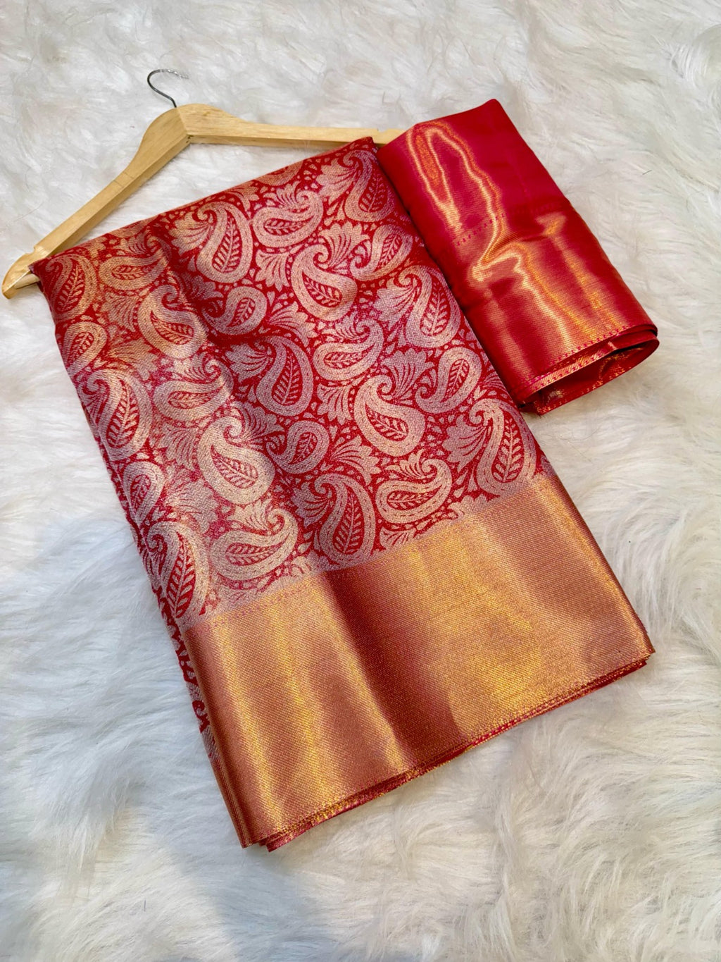 Banarasi Soft Tissue Silk Saree with Digital Print - BSTPDP1