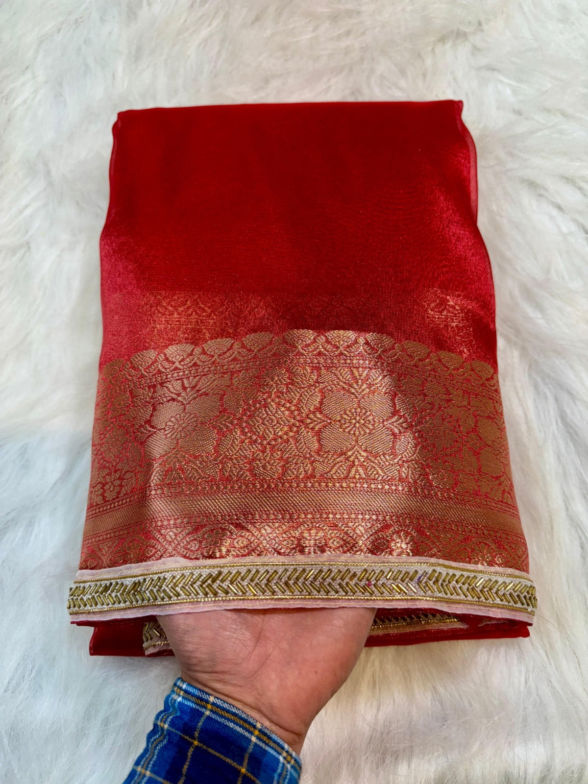 Banarasi Soft Tissue Silk Saree - BSTSR01