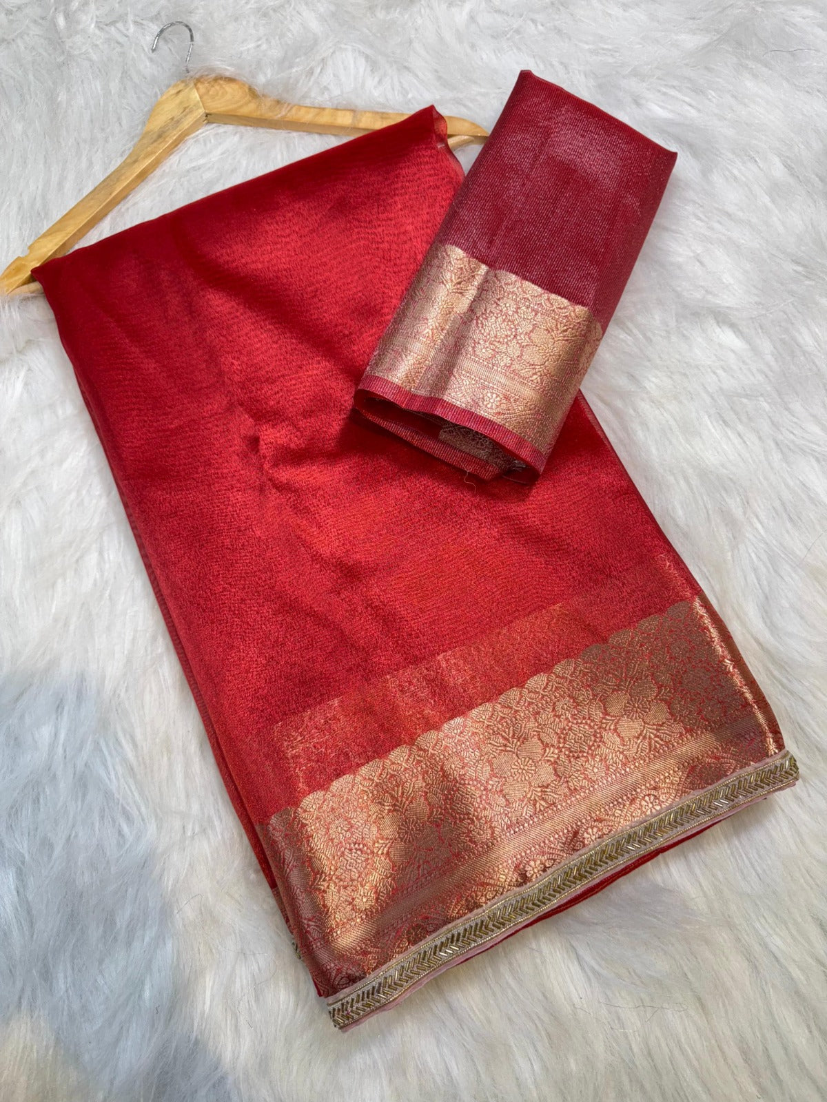 Banarasi Soft Tissue Silk Saree - BSTSR01