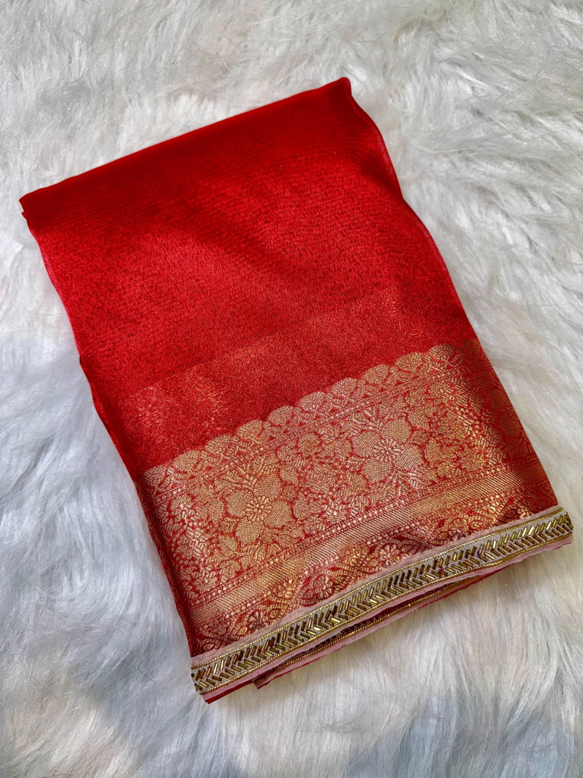 Banarasi Soft Tissue Silk Saree - BSTSR01