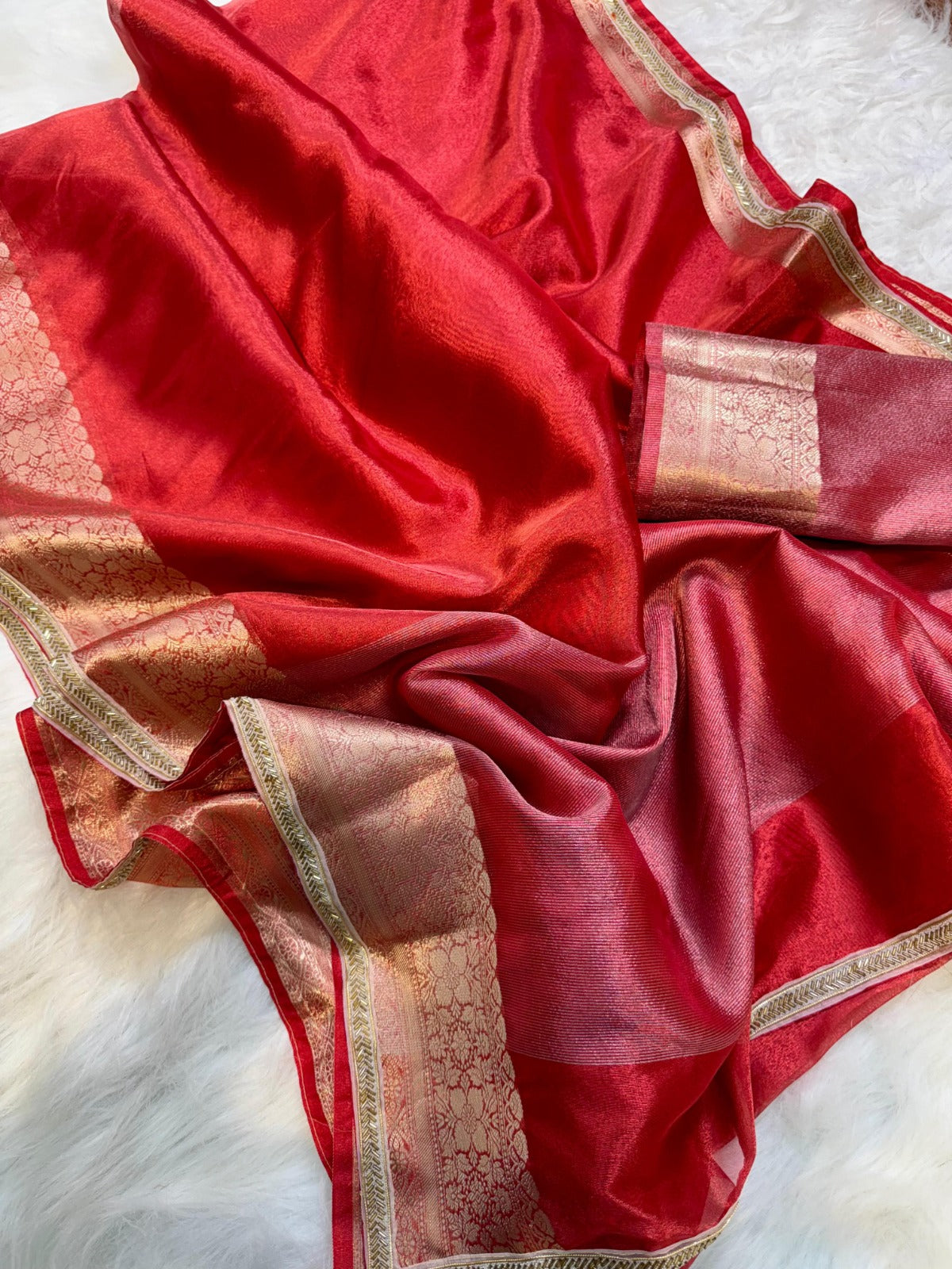 Banarasi Soft Tissue Silk Saree - BSTSR01