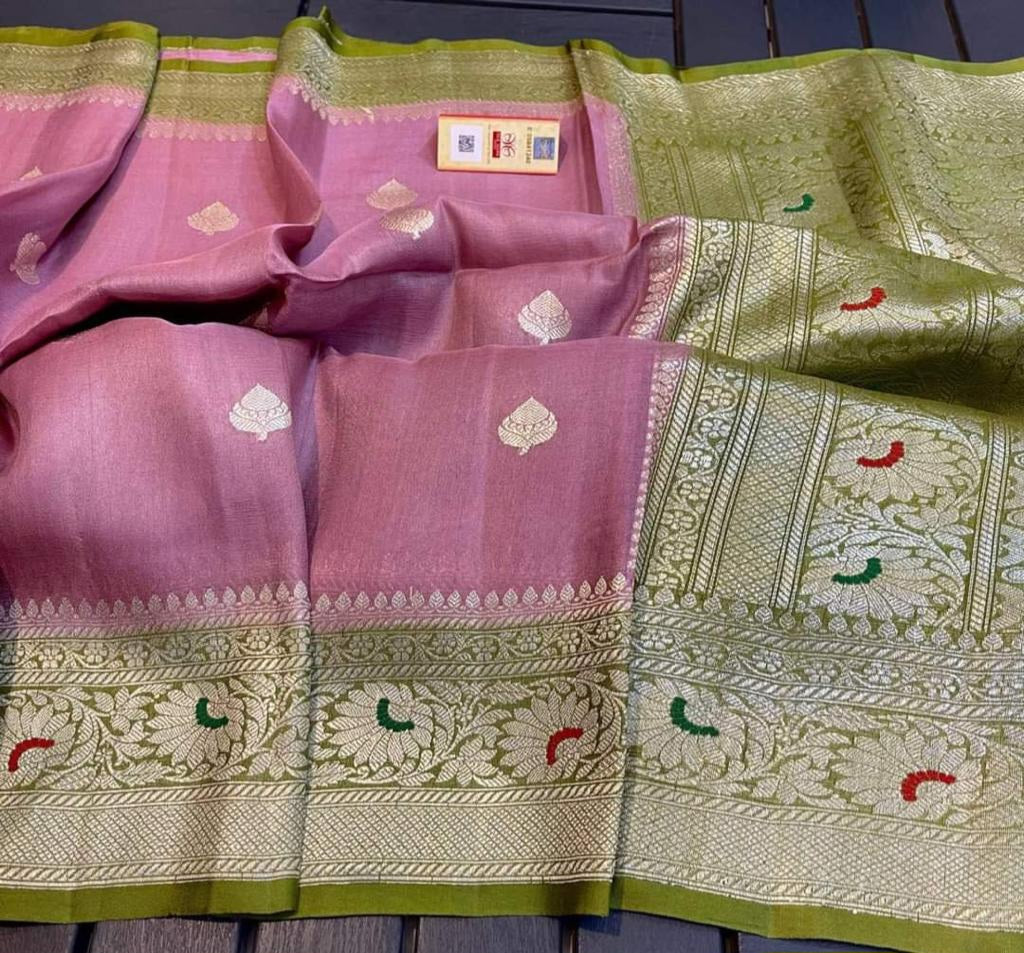 Banarasi Georgette Silk Saree - ABGS005