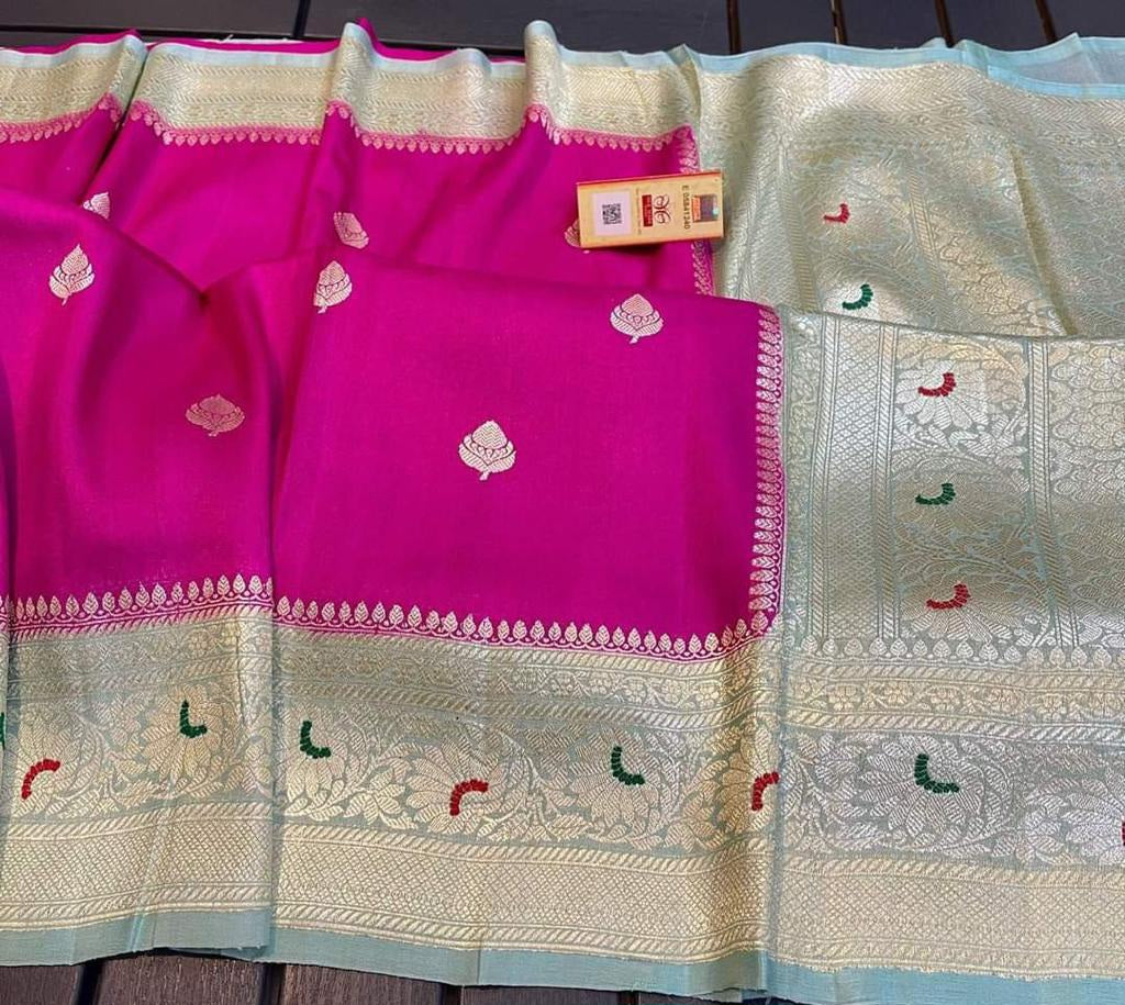 Banarasi Georgette Silk Saree - ABGS007