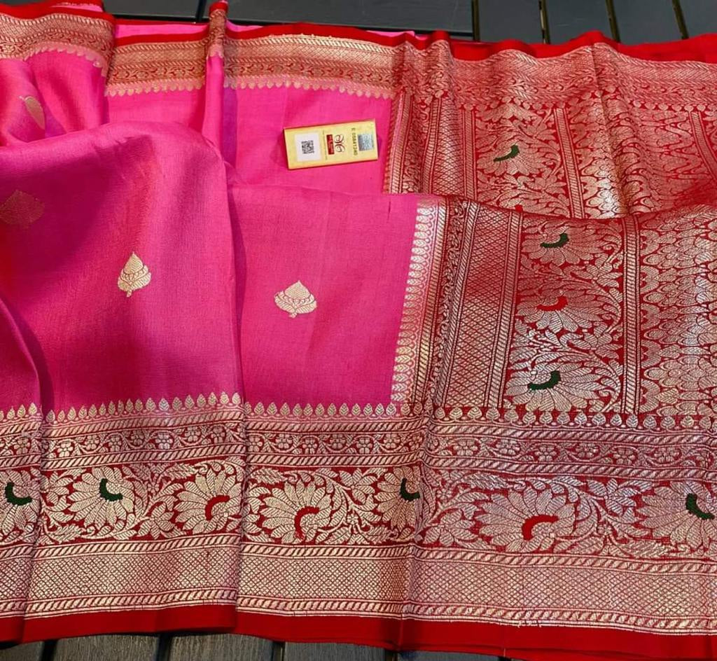 Banarasi Georgette Silk Saree - ABGS010