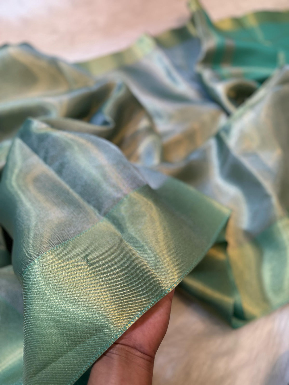 Banarasi Soft Tissue Silk Saree - BSTGB01