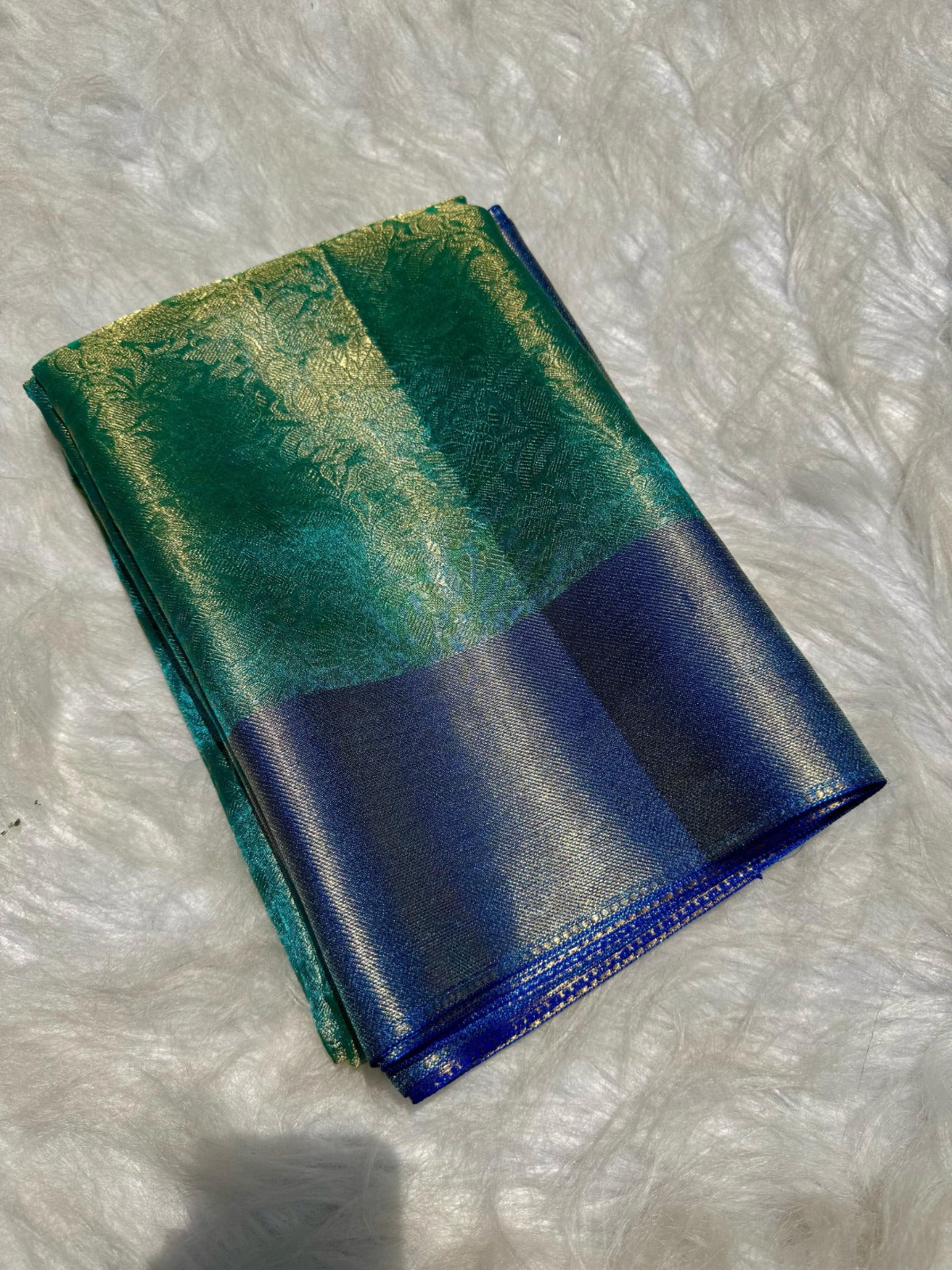 Banarasi Soft Tissue Silk Saree - BSTBG01