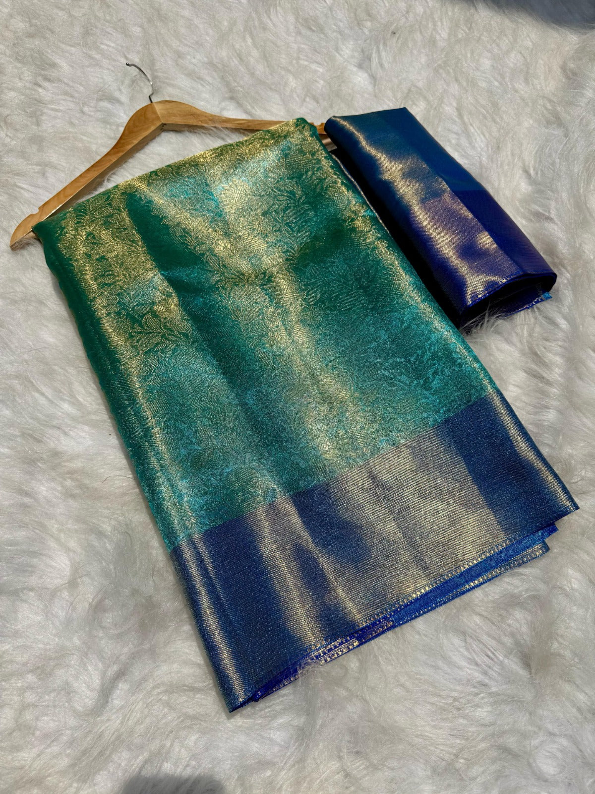 Banarasi Soft Tissue Silk Saree - BSTBG01