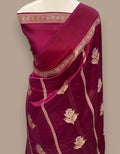 Banarasi Soft Katan Silk Handloom Saree - ABSKCW4