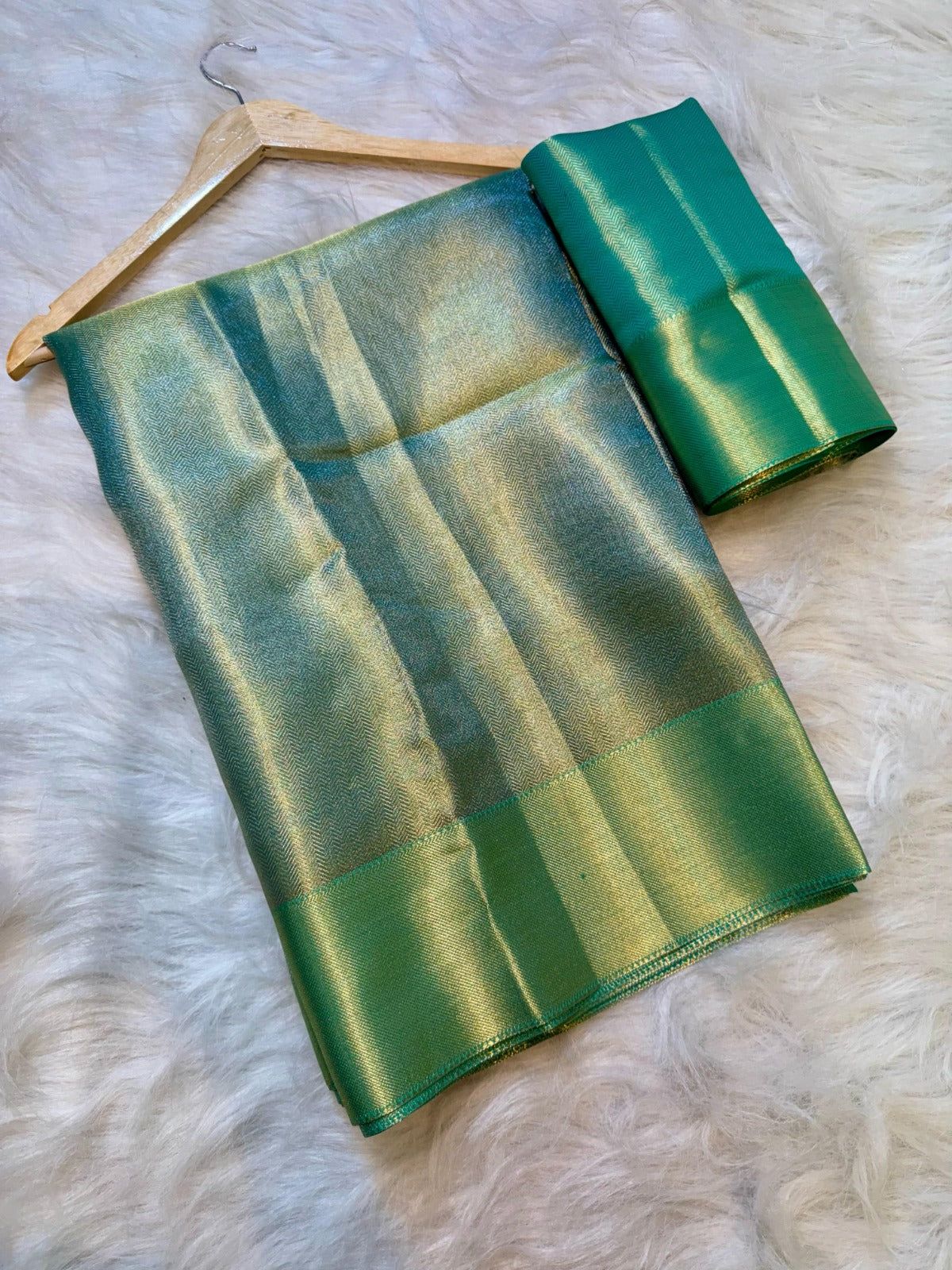 Banarasi Soft Tissue Silk Saree - BSTGB01