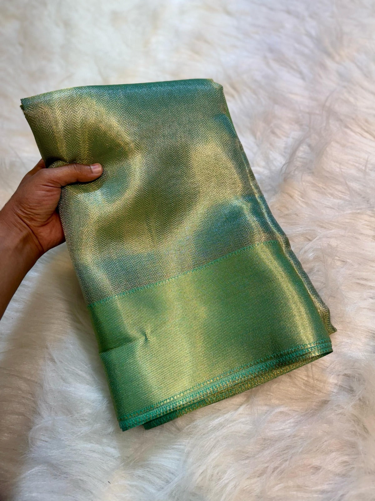 Banarasi Soft Tissue Silk Saree - BSTGB01