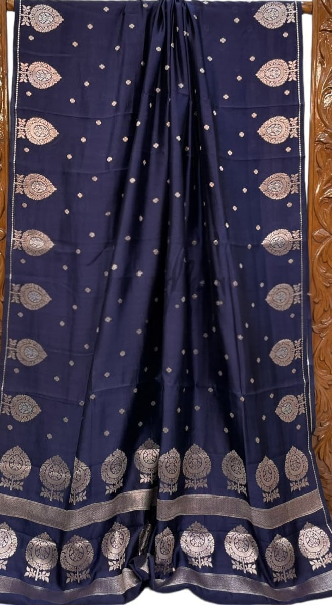 Banarasi Soft Katan Silk Handloom Saree - ABSKHC4