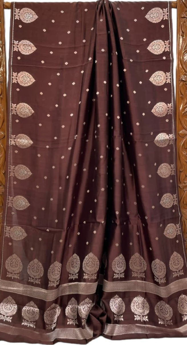 Banarasi Soft Katan Silk Handloom Saree - ABSKHC5