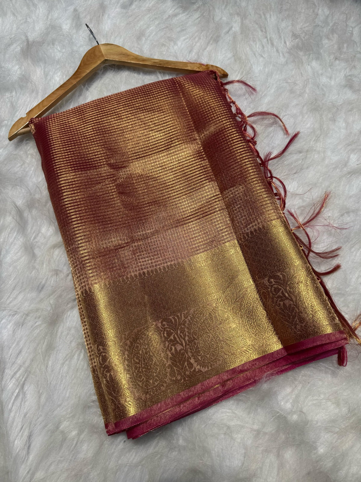 Banarasi Soft Tissue Silk Saree - BSTM01