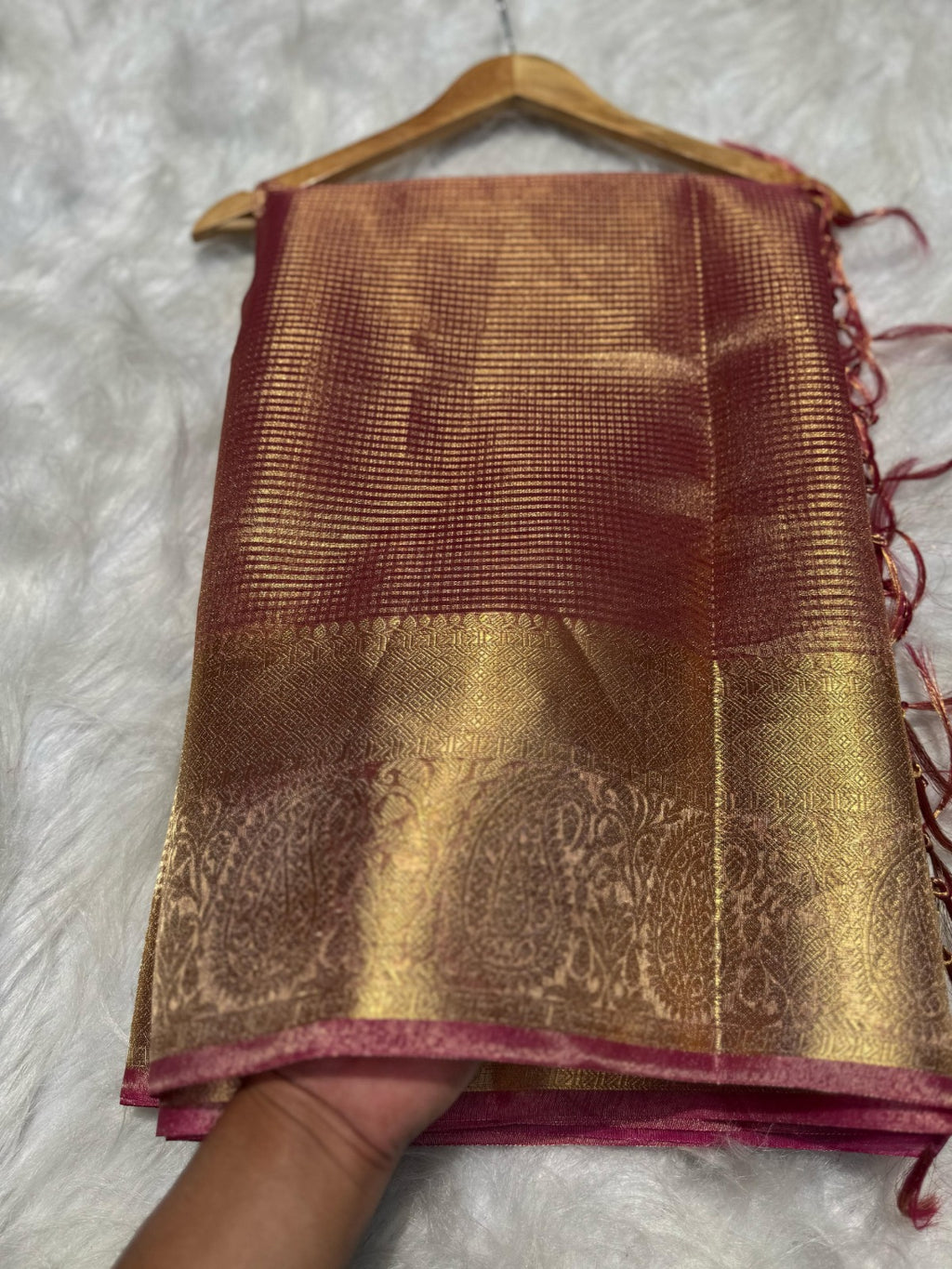 Banarasi Soft Tissue Silk Saree - BSTM01